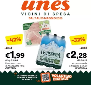 Volantino Unes a Pigra | Vicini di spesa | 7/5/2025 - 20/5/2025