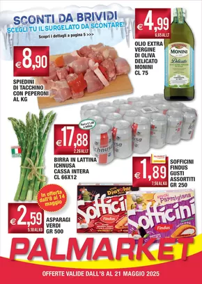Offerte di Iper e super a Udine (Udine) | Sconti da brividi in Palmarket | 8/5/2025 - 21/5/2025