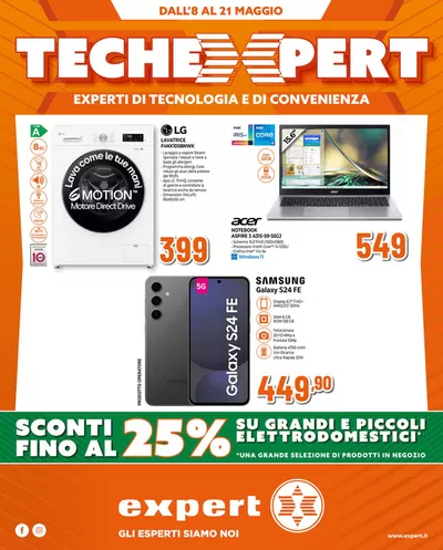 Volantino Expert a Pigna | Techexpert | 8/5/2025 - 21/5/2025