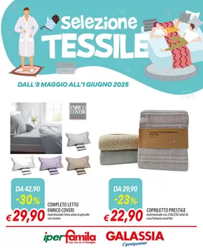 Volantino Galassia | SELEZIONE TESSILE | 8/5/2025 - 1/6/2025