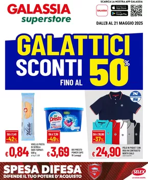 Volantino Galassia a Alessandria | GALATTICI - SCONTI FINO AL 50% | 8/5/2025 - 21/5/2025