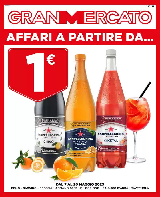 Volantino Gran Mercato | Affari a partire da... | 7/5/2025 - 20/5/2025