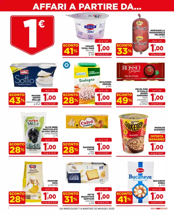 Volantino Gran Mercato | Affari a partire da... | 7/5/2025 - 20/5/2025