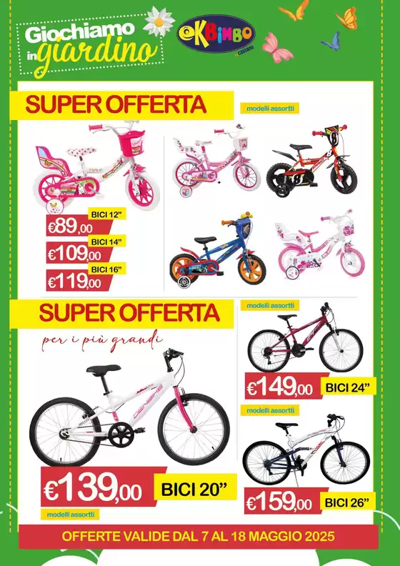 Volantino Ok Bimbo a Matera | Speciale Maggio | 7/5/2025 - 18/5/2025