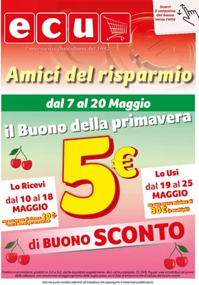 Offerte di Discount a Busseto | Amici del risparmio in Ecu | 7/5/2025 - 20/5/2025