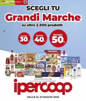 Offerte di Iper e super a Cervasca | Grandi marche in Ipercoop | 8/5/2025 - 21/5/2025