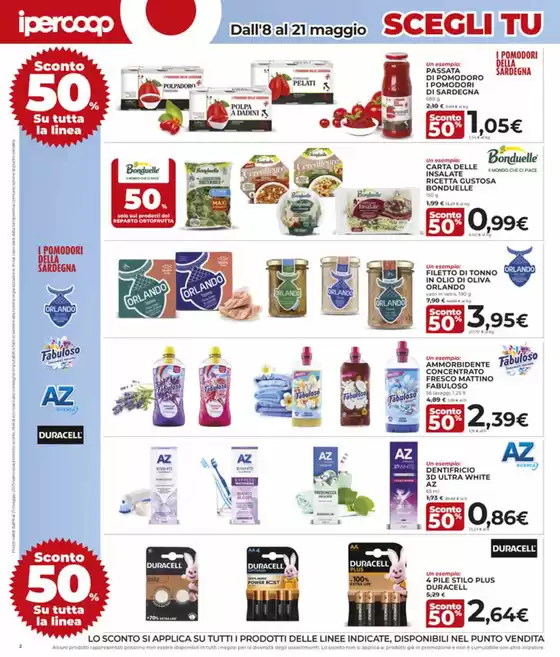 Volantino Ipercoop a Carasco | Grandi marche | 8/5/2025 - 21/5/2025