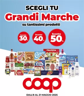 Offerte di Iper e super a Villadossola | Grandi marche in Coop | 8/5/2025 - 21/5/2025