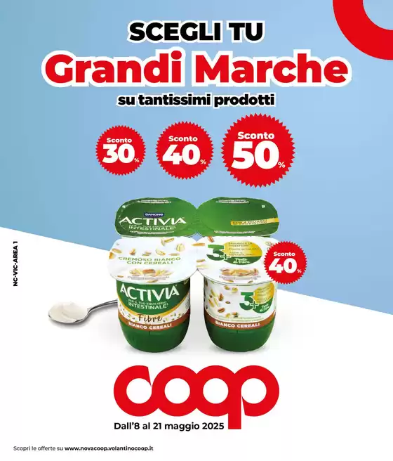 Volantino Coop a Borgaro Torinese | Grandi marche | 8/5/2025 - 21/5/2025