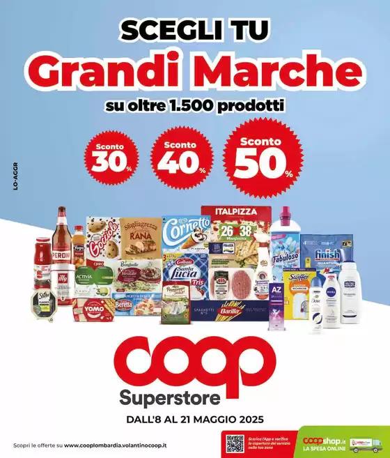 Volantino Coop a Como | Grandi marche | 8/5/2025 - 21/5/2025