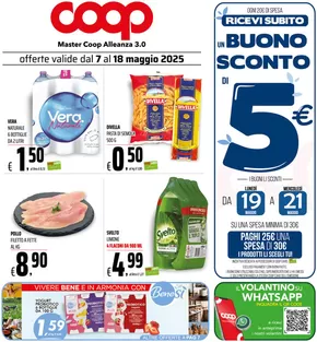 Volantino Coop a Bari | RICEVI SUBITO UN BUONO SCONTO DI 5€ | 7/5/2025 - 18/5/2025