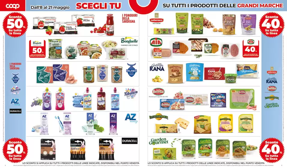 Volantino Coop a Milano | Grandi marche | 8/5/2025 - 21/5/2025