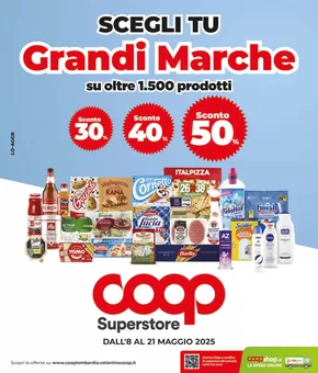 Volantino Coop a Milano | Grandi marche | 8/5/2025 - 21/5/2025