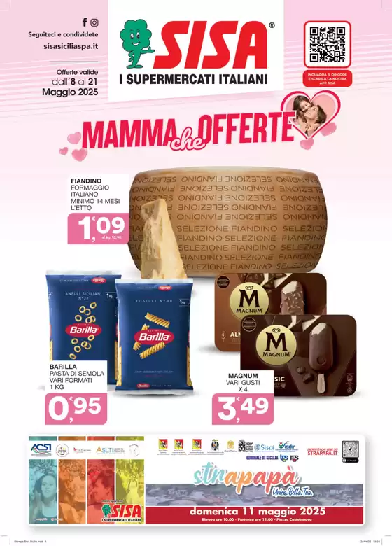 Volantino Sisa a Favara | Mamma che offerte | 8/5/2025 - 21/5/2025