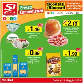 Volantino Si con te market a Montelupone | Fresca Convenienza | 8/5/2025 - 21/5/2025