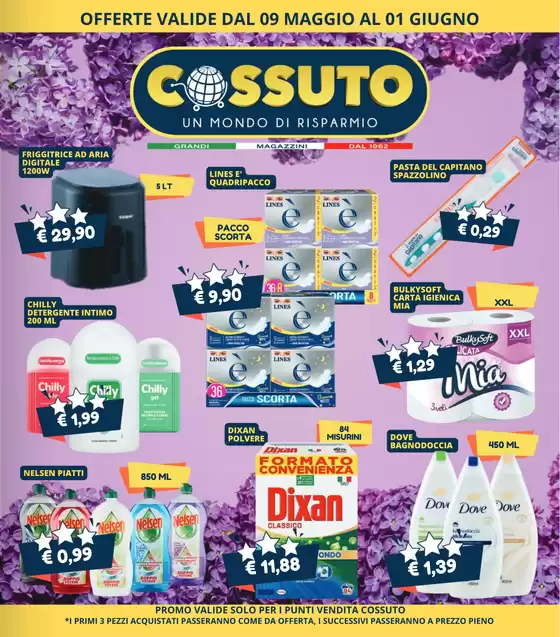 Volantino Cossuto | Un mondo di risparmio | 9/5/2025 - 1/6/2025