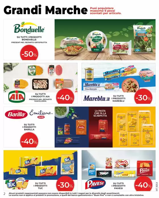 Volantino Ipercoop a Matera | Grandi marche 30% 40% 50% | 8/5/2025 - 21/5/2025