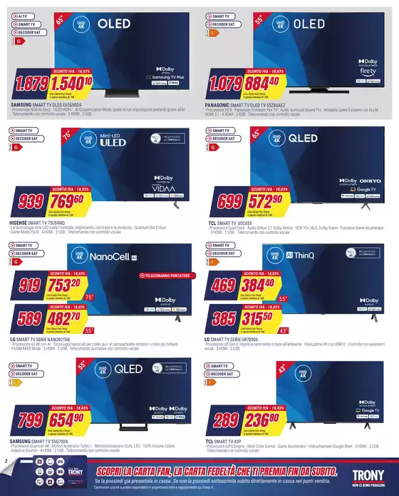 Volantino Trony a Corato | Sconto iva | 8/5/2025 - 21/5/2025