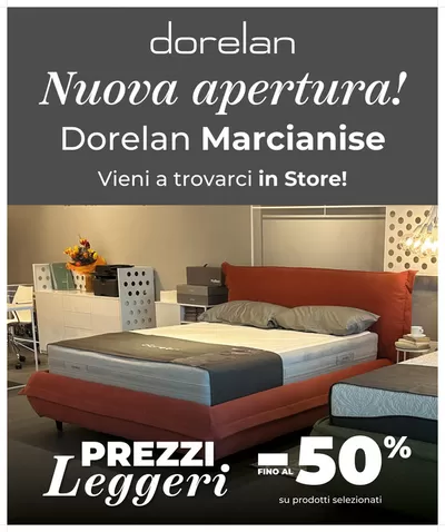 Volantino Dorelan a Napoli | Dorelan Marcianise | 10/5/2025 - 7/6/2025