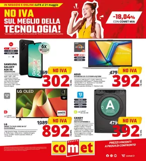 Volantino Comet a Maser | No IVA sul meglio della tecnologia! | 8/5/2025 - 21/5/2025