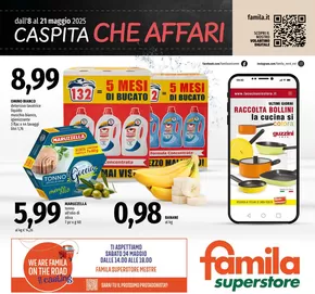 Volantino Famila Superstore | Caspita che affari | 8/5/2025 - 21/5/2025