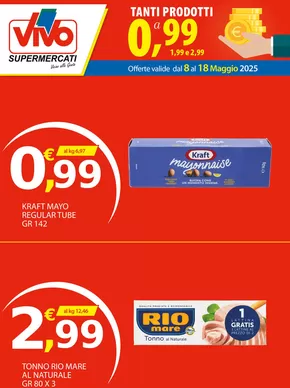 Volantino Vivo Supermercati | Risparmia ora con le nostre offerte | 8/5/2025 - 18/5/2025