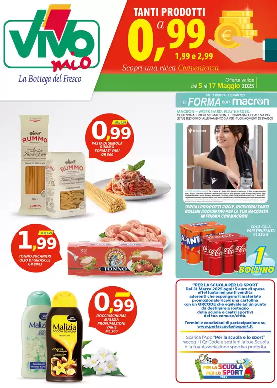 Volantino Vivo Supermercati | Grande offerta per cacciatori di affari | 8/5/2025 - 17/5/2025