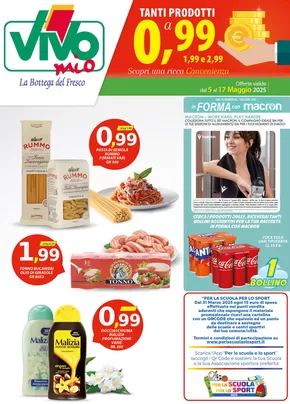 Offerte di Iper e super a Fonni | Grande offerta per cacciatori di affari in Vivo Supermercati | 8/5/2025 - 17/5/2025