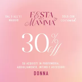 Offerte di Sport e Moda a Mestre | Festa della mamma in Coin | 8/5/2025 - 11/5/2025