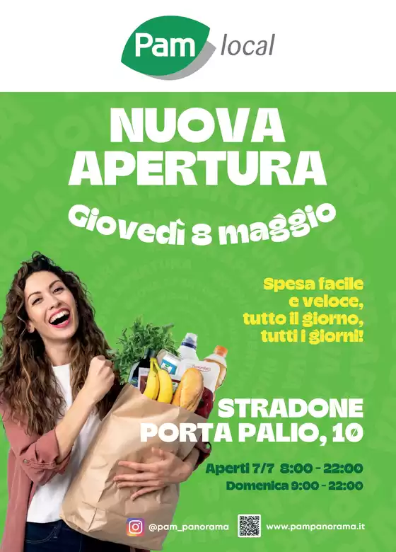 Volantino Pam Local a Torino | Nuova apertura | 8/5/2025 - 31/5/2025