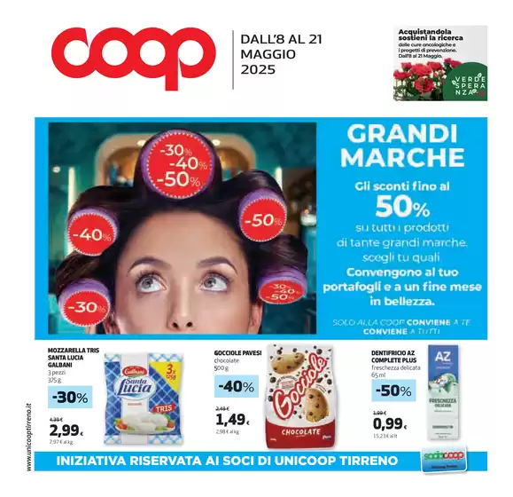 Volantino Coop | Grandi marche | 8/5/2025 - 21/5/2025