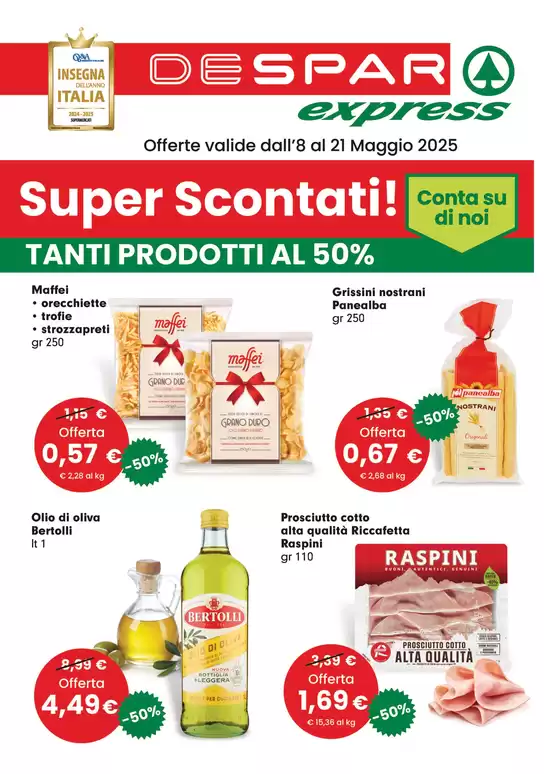 Volantino Despar Express | Super scontati | 8/5/2025 - 21/5/2025