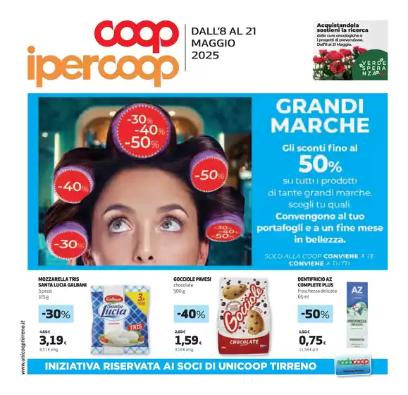 Volantino Ipercoop | Grandi marche | 8/5/2025 - 21/5/2025