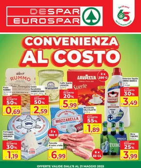 Offerte di Iper e super a Pozzomaggiore | Convenienza al costo  in Despar | 8/5/2025 - 21/5/2025