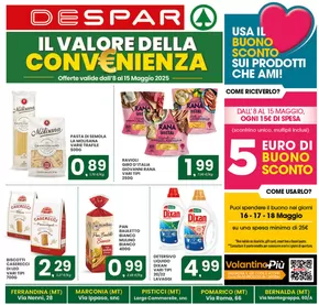 Offerte di Iper e super a Pomarico | Il valore della convenienza in Despar | 8/5/2025 - 15/5/2025