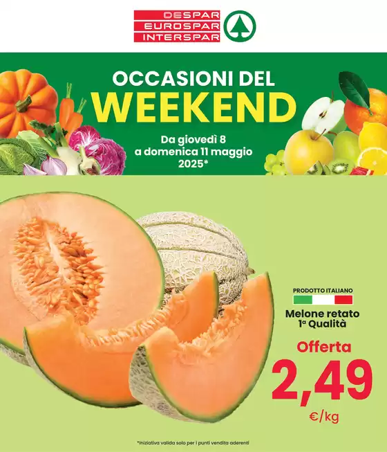 Volantino Despar | OCCASIONI DEL WEEKEND | 8/5/2025 - 11/5/2025