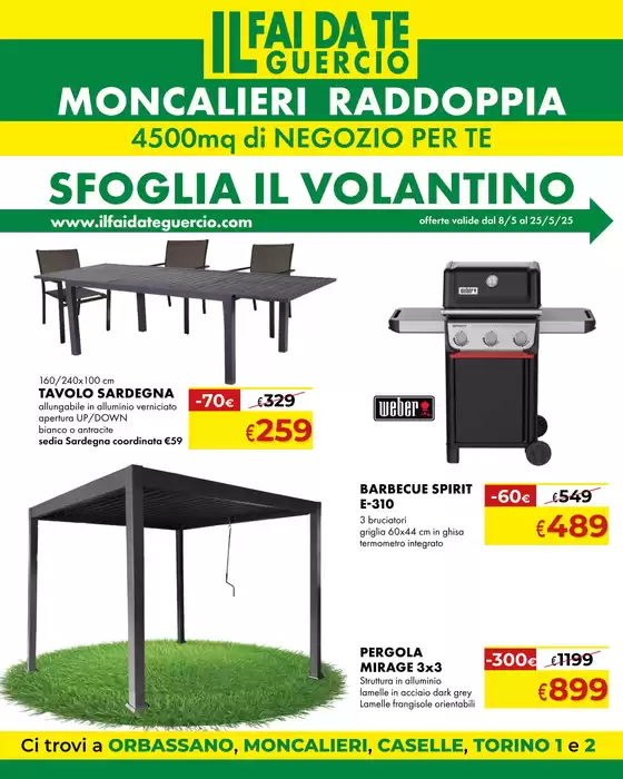 Volantino Il Faidate Guercio a Orbassano | Offerte | 8/5/2025 - 25/5/2025