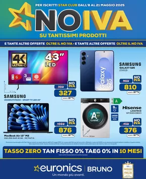 Volantino Euronics a Maser | No IVA su tantissimi prodotti! | 8/5/2025 - 21/5/2025