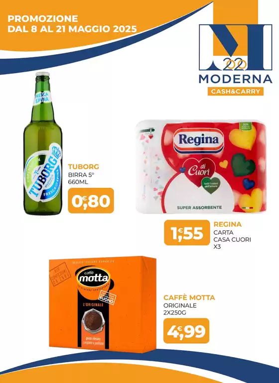 Volantino Moderna Cash | Promozione dal 8 al 21 maggio | 8/5/2025 - 21/5/2025