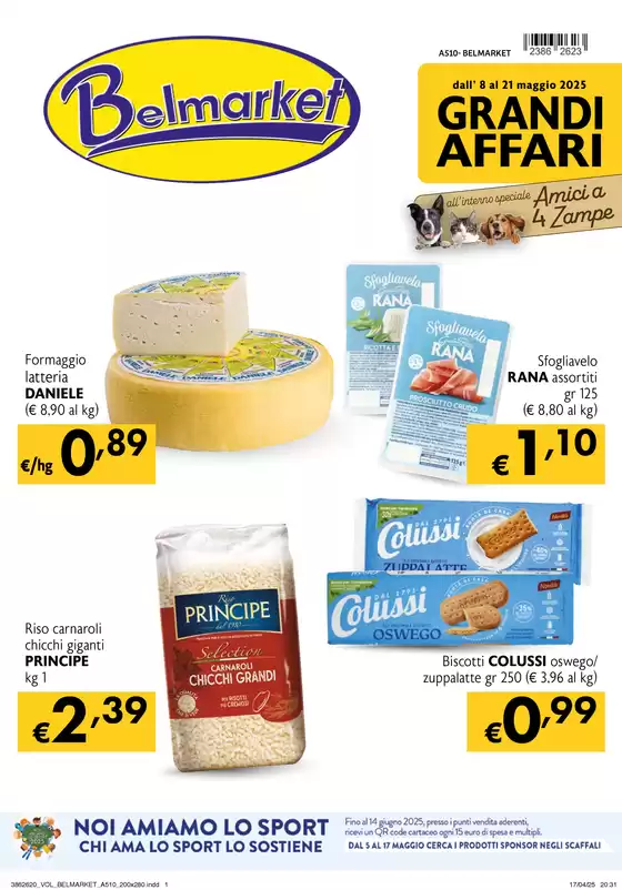 Volantino Belmarket | Grandi affari | 8/5/2025 - 21/5/2025