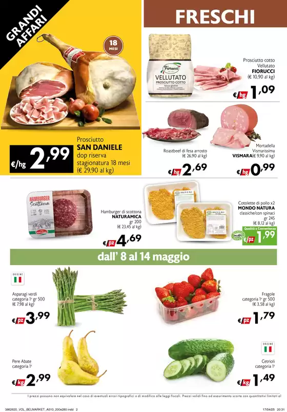 Volantino Belmarket | Grandi affari | 8/5/2025 - 21/5/2025