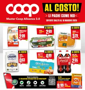 Volantino Coop | Al costo! | 8/5/2025 - 18/5/2025