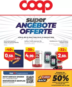 Volantino Coop | Angebote offerte | 8/5/2025 - 21/5/2025