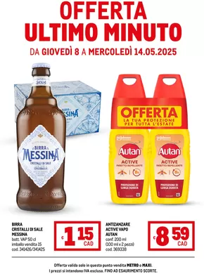 Volantino Metro a Castel d'Azzano | Offerte ultimo minuto | 8/5/2025 - 14/5/2025