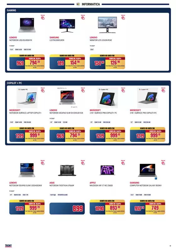 Volantino Trony a Sarno | Sconto iva | 8/5/2025 - 21/5/2025