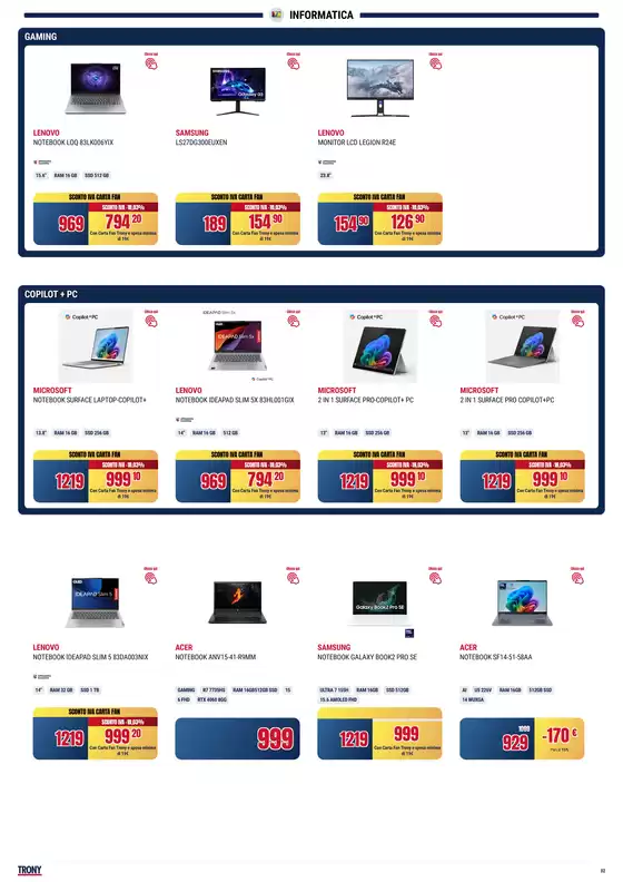 Volantino Trony a Bassano del Grappa | Sconto iva | 8/5/2025 - 21/5/2025