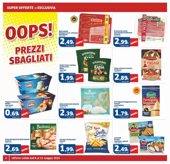 Volantino Sigma a Prato | Oops! Prezzi sbagliati | 8/5/2025 - 21/5/2025