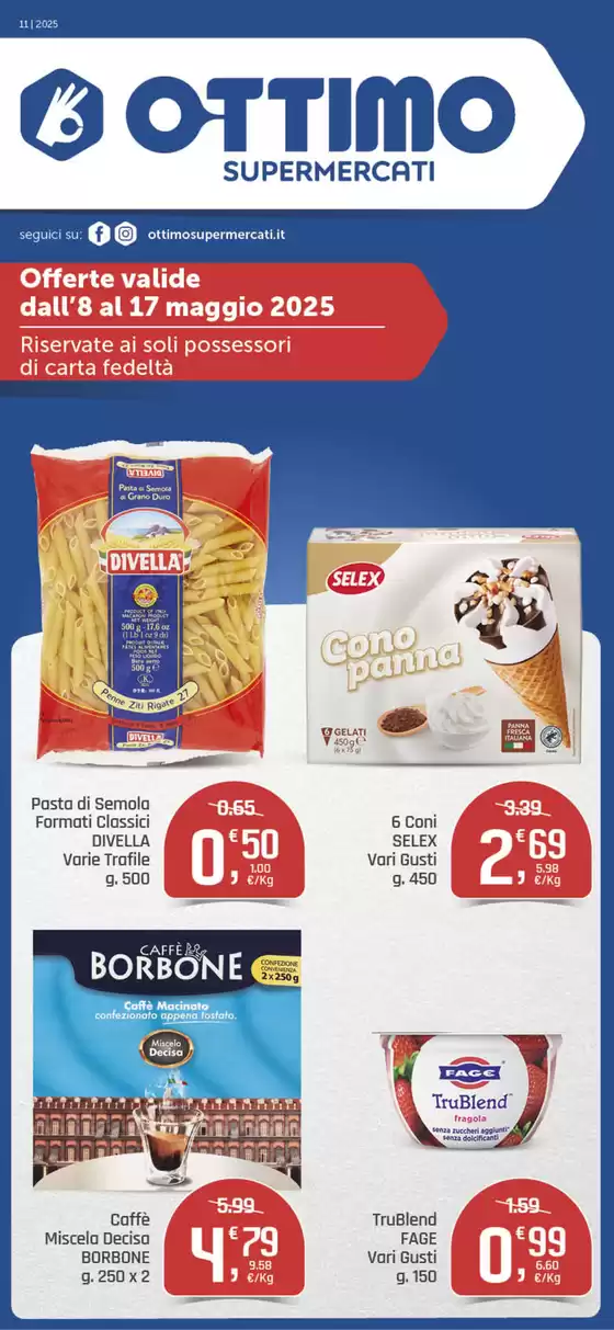 Volantino Ottimo a Napoli | Offerte valide dall'8 al 17 maggio | 8/5/2025 - 17/5/2025