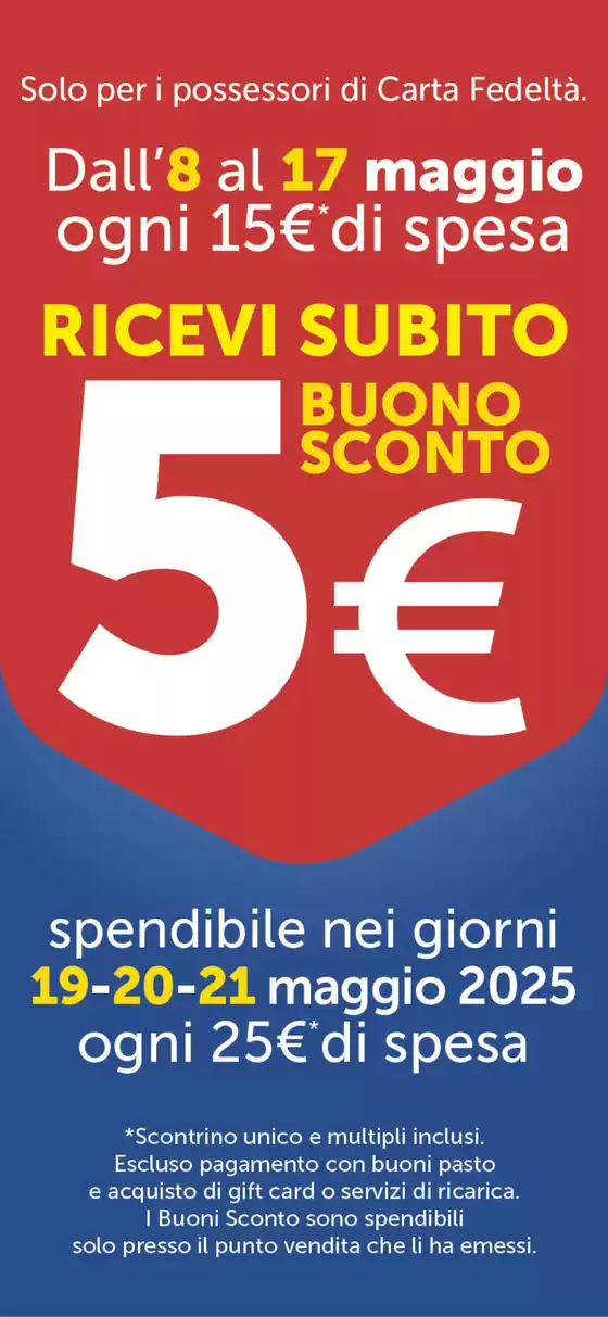 Volantino Ottimo a Napoli | Offerte valide dall'8 al 17 maggio | 8/5/2025 - 17/5/2025