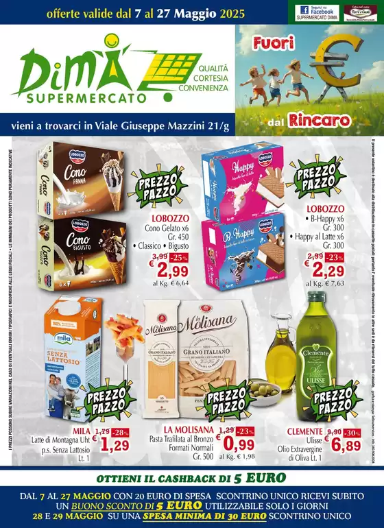 Volantino Supermercato Dima | Prezzo pazzo | 8/5/2025 - 27/5/2025